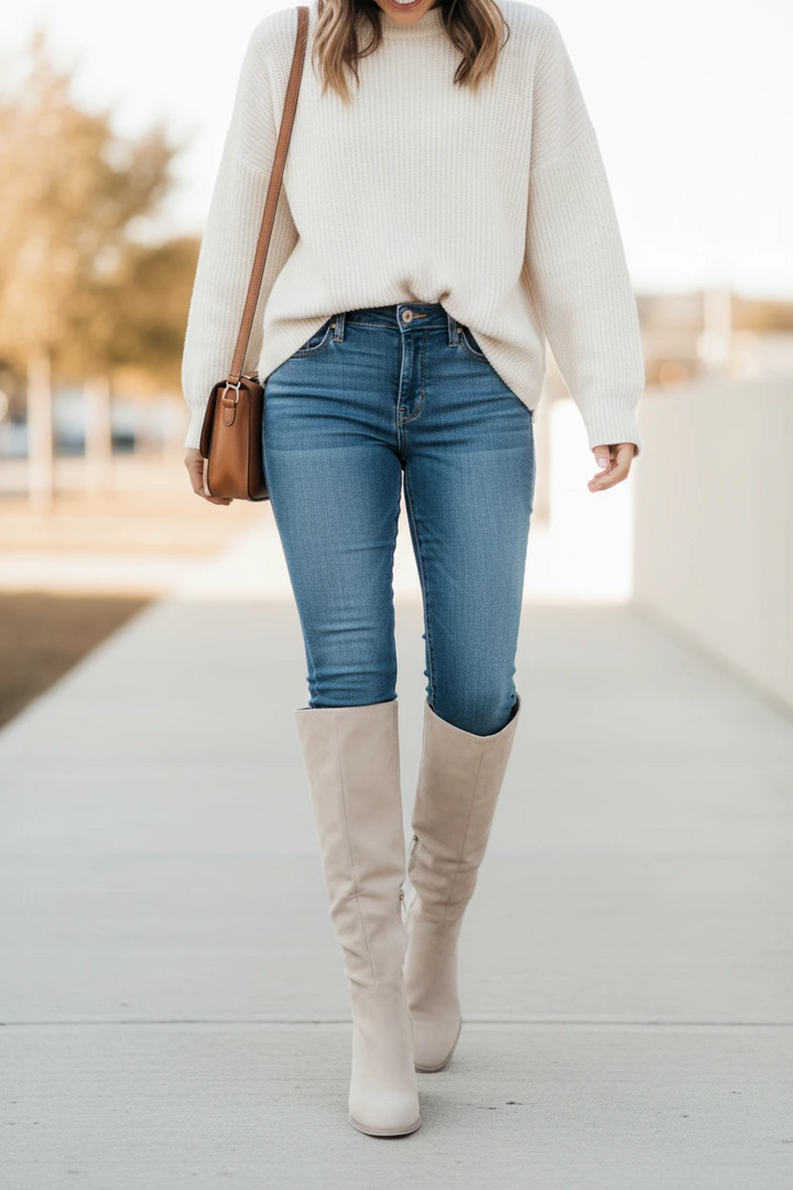 Maelis | Hochwertige Damen-Kniestiefel