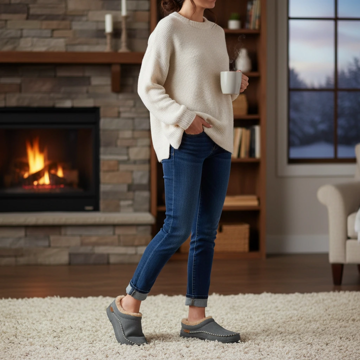 Liora | Bequeme Winter-Hausschuhe mit weichem Komfort