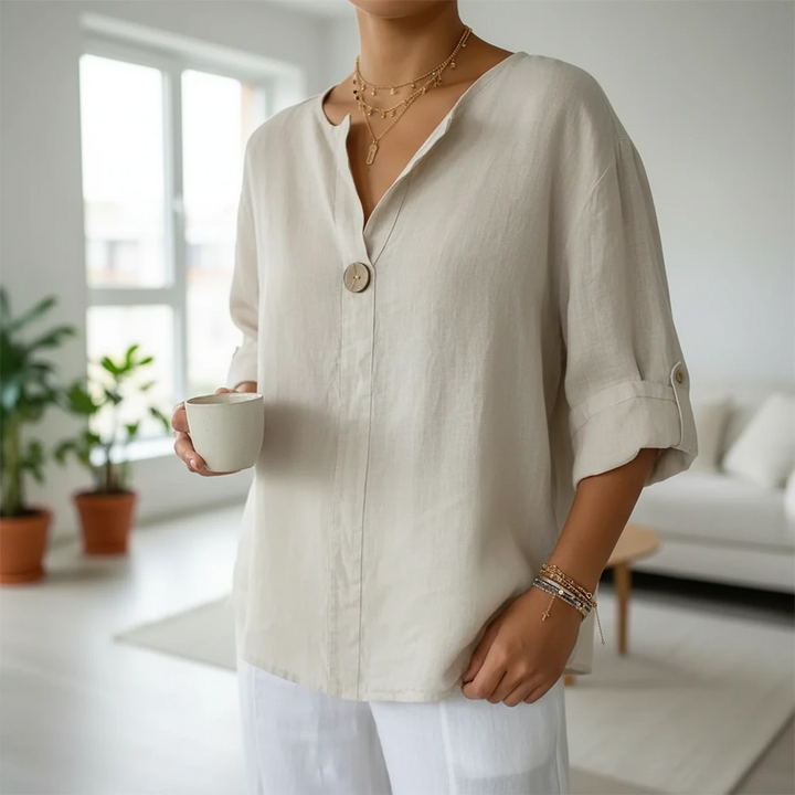 Lunara | Lässige Bluse mit entspannter Silhouette