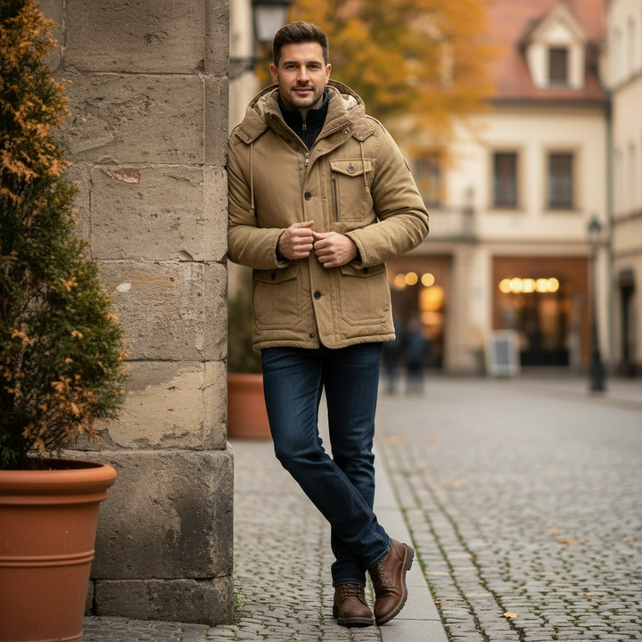 Magnus | Robuster Herren Winterparka