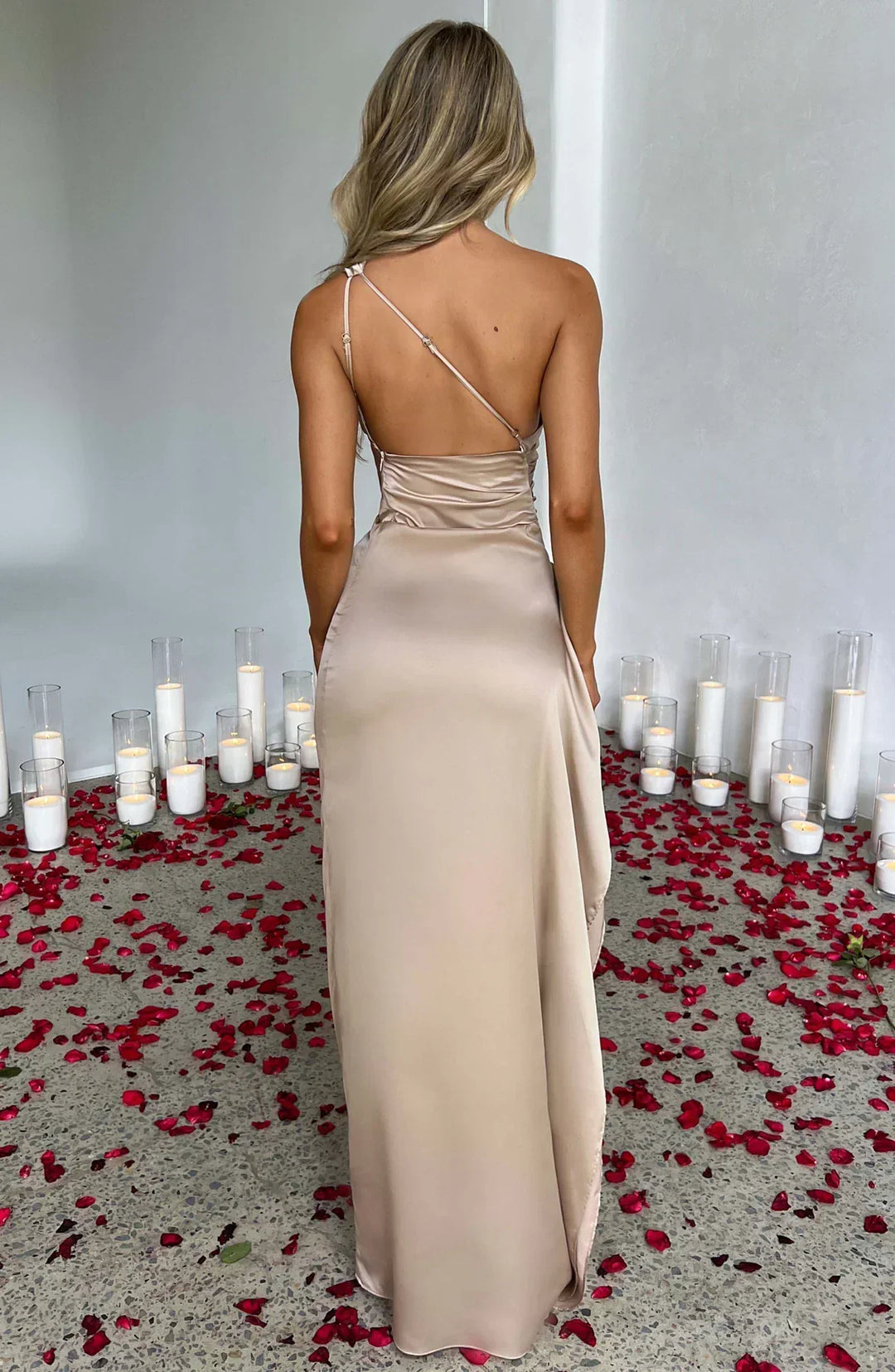 Helissa | One-Shoulder-Abendrobe für Galaabende