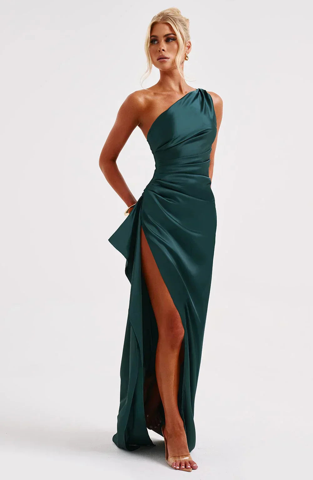 Helissa | One-Shoulder-Abendrobe für Galaabende