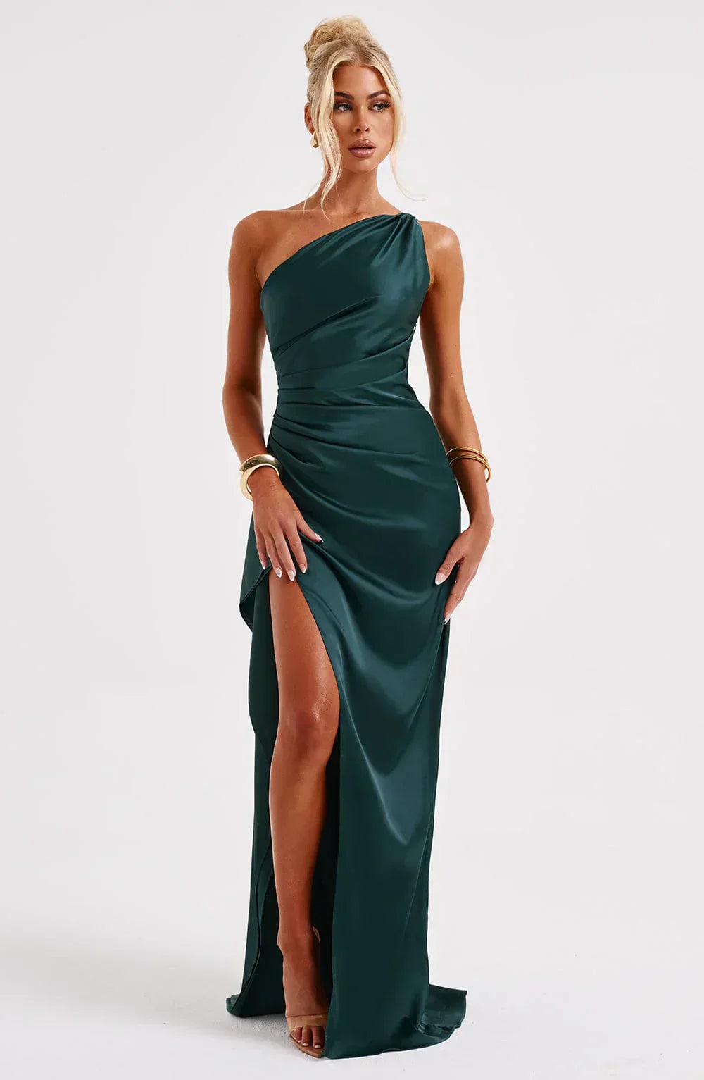 Helissa | One-Shoulder-Abendrobe für Galaabende