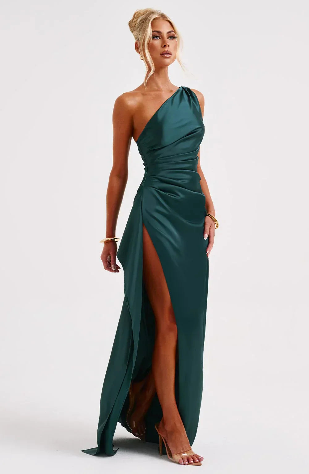 Helissa | One-Shoulder-Abendrobe für Galaabende