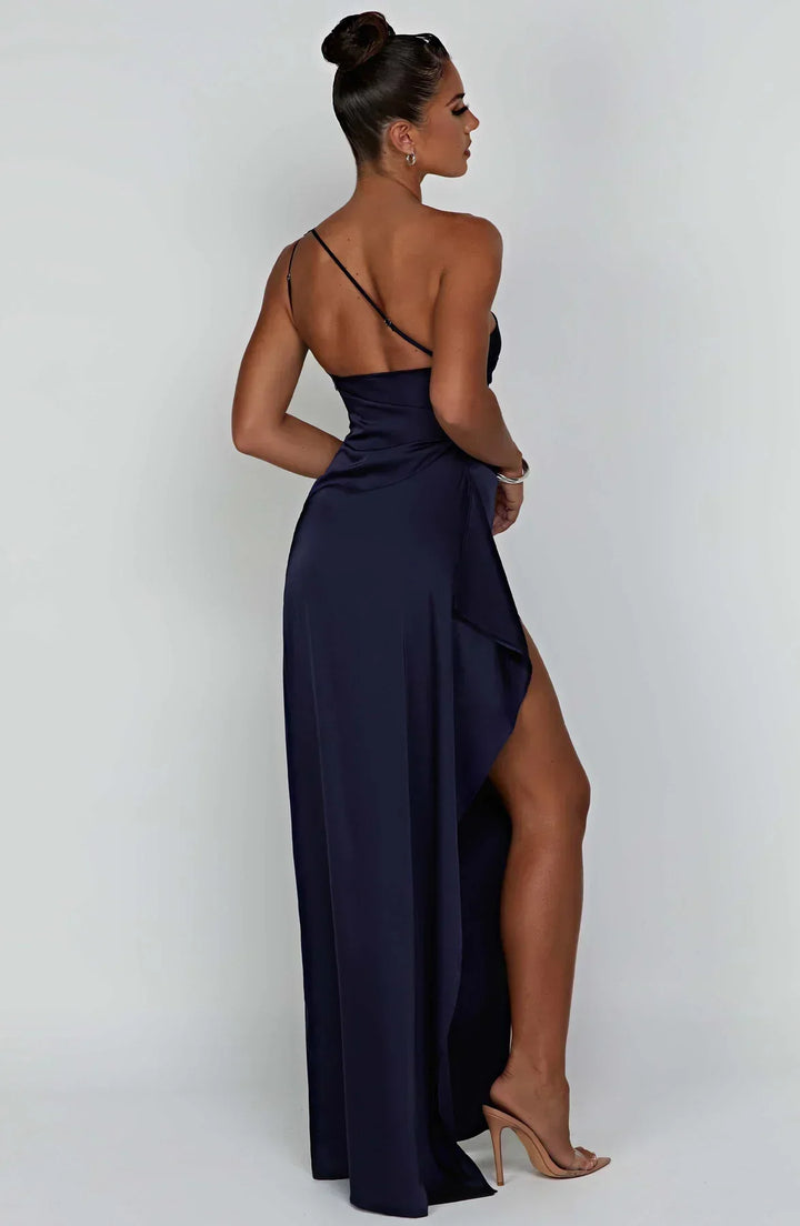 Helissa | One-Shoulder-Abendrobe für Galaabende