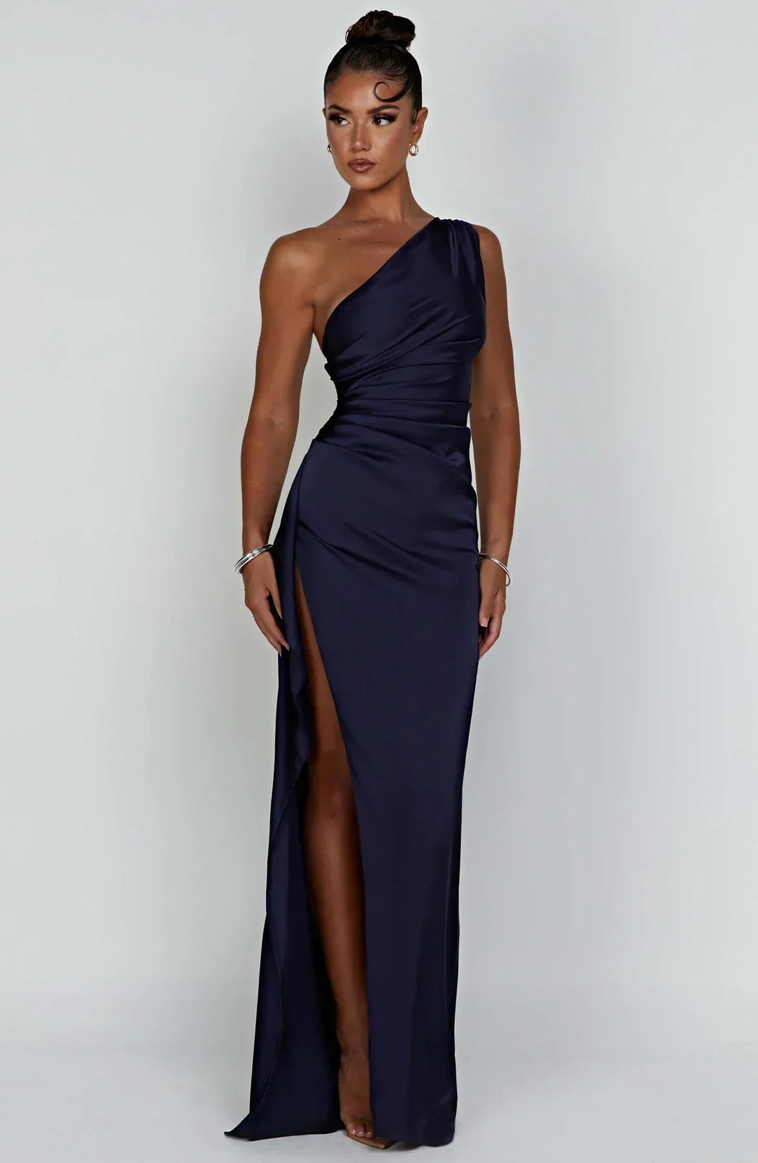 Helissa | One-Shoulder-Abendrobe für Galaabende