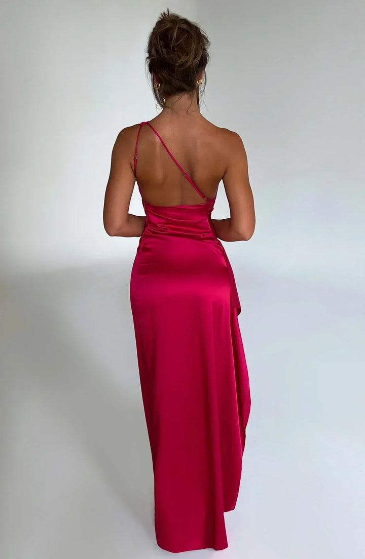 Helissa | One-Shoulder-Abendrobe für Galaabende