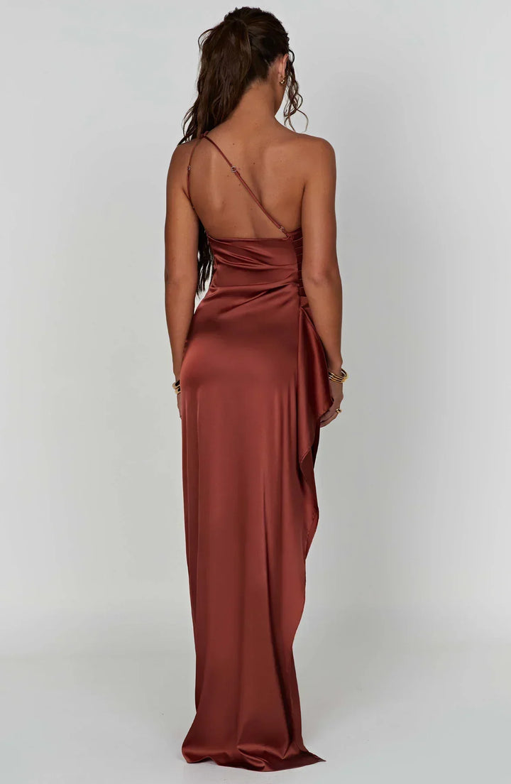 Helissa | One-Shoulder-Abendrobe für Galaabende