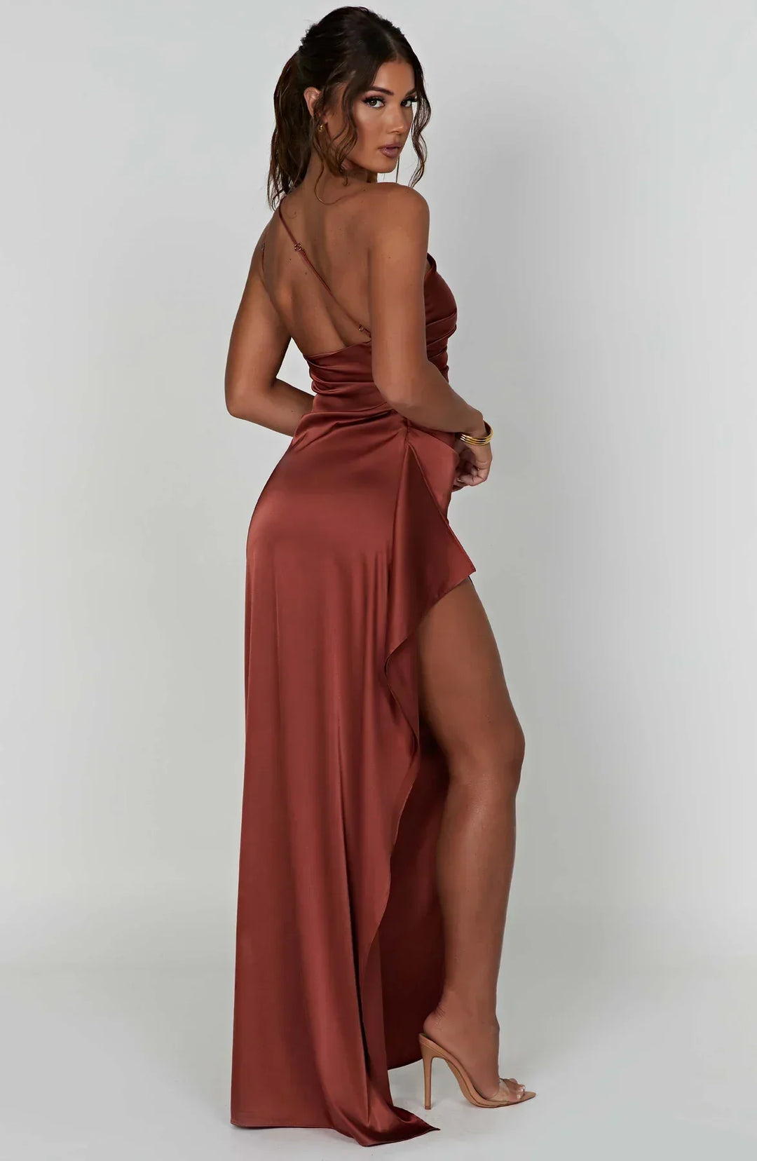Helissa | One-Shoulder-Abendrobe für Galaabende