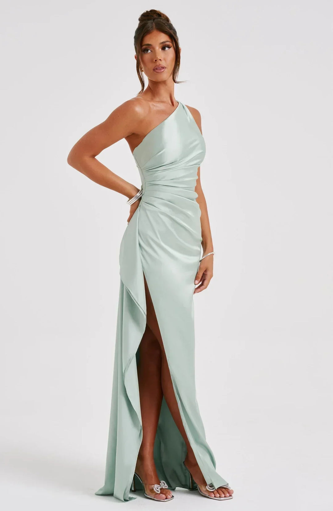 Helissa | One-Shoulder-Abendrobe für Galaabende