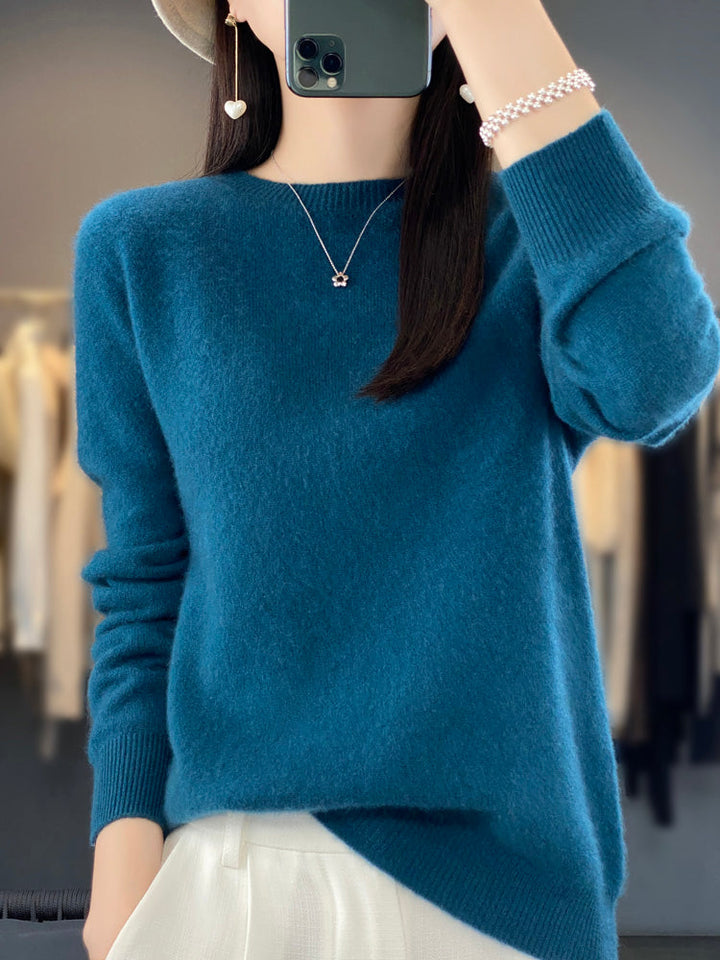 Annita | Warmer Pullover für kalte Tage - BXRLIN