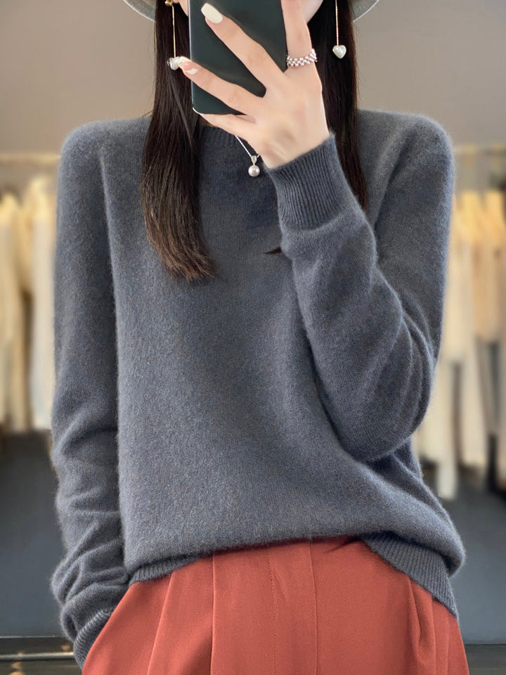 Annita | Warmer Pullover für kalte Tage - BXRLIN