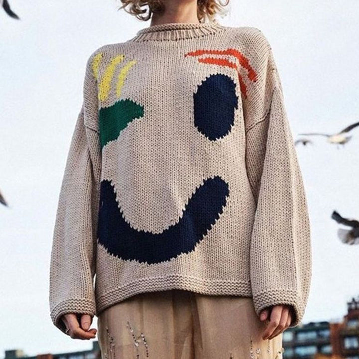 Miro | Pullover mit Smile-Print
