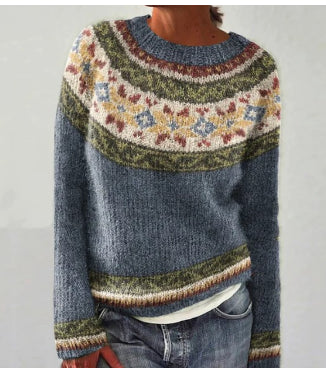 Harriet | Retro Strickpullover - BXRLIN