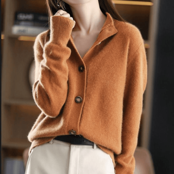 Helene | Klassische Strickjacke - BXRLIN