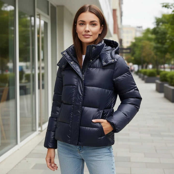 Nelya | Damen-Steppjacke im modernen Winterstil