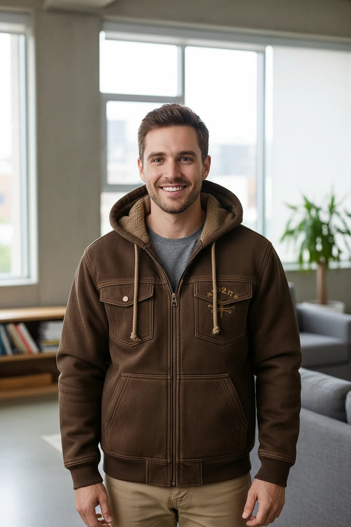 Korvin | Kapuzenjacke für Warmen Freizeitkomfort