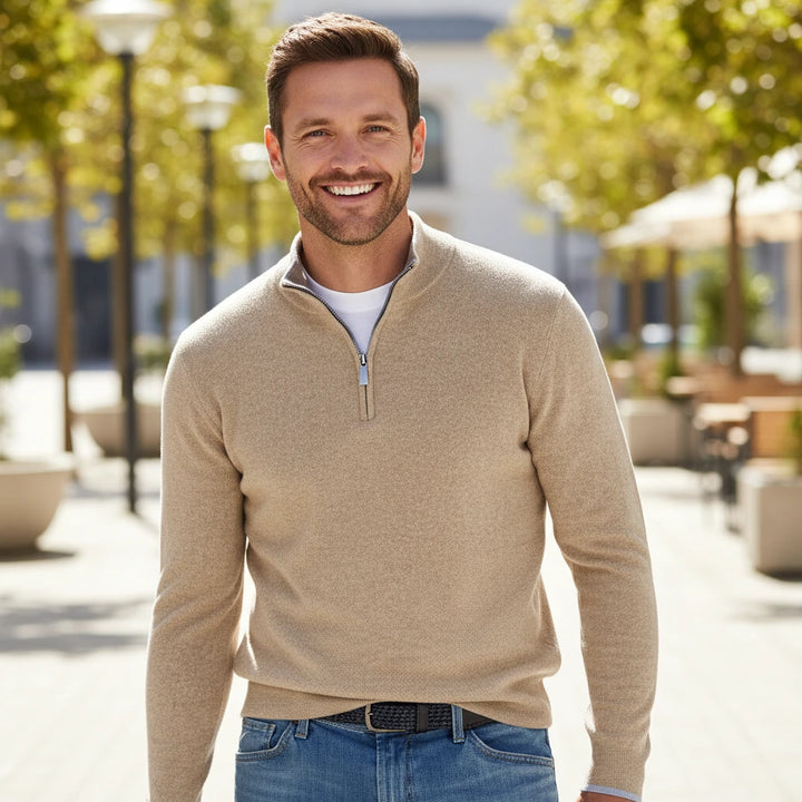 Marvin | Halbzip Pullover für Modernen Freizeitstil