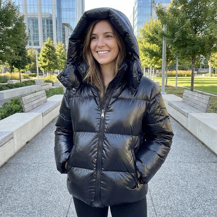 Jorina | Warme Damen-Steppjacke mit Kapuze