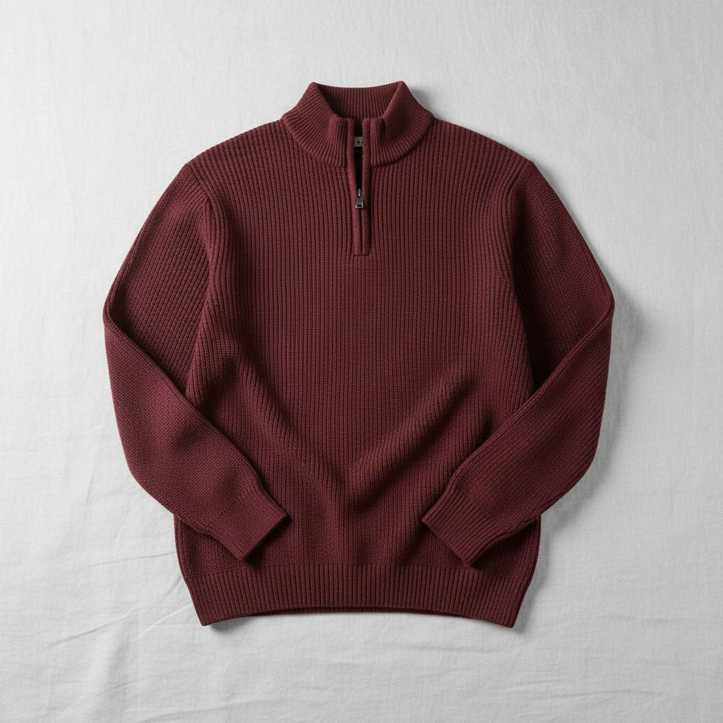 Milan | Moderner Herren-Rippstrickpullover