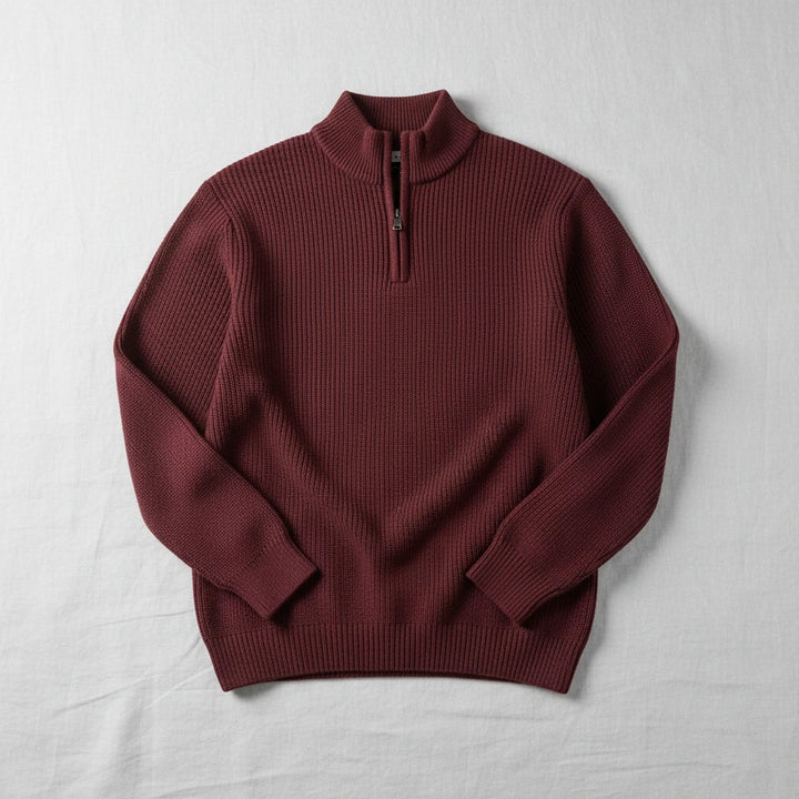 Milan | Moderner Herren-Rippstrickpullover