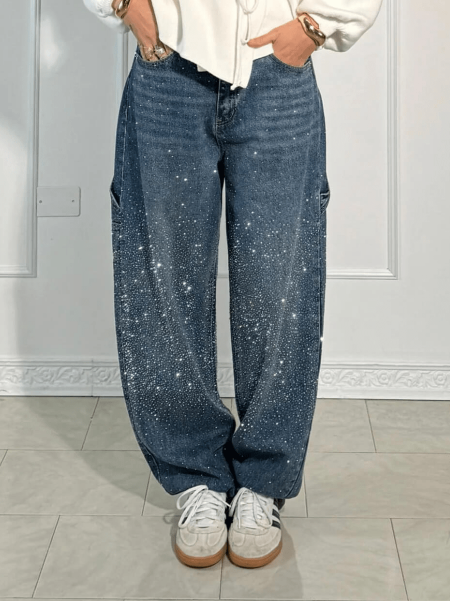 Elodie | Glitzernde Damen Jeans
