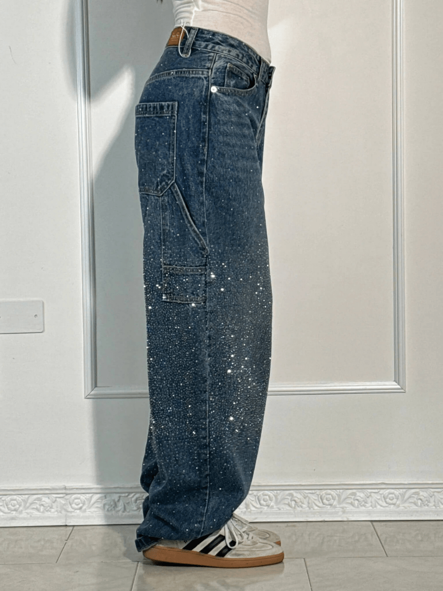 Elodie | Glitzernde Damen Jeans