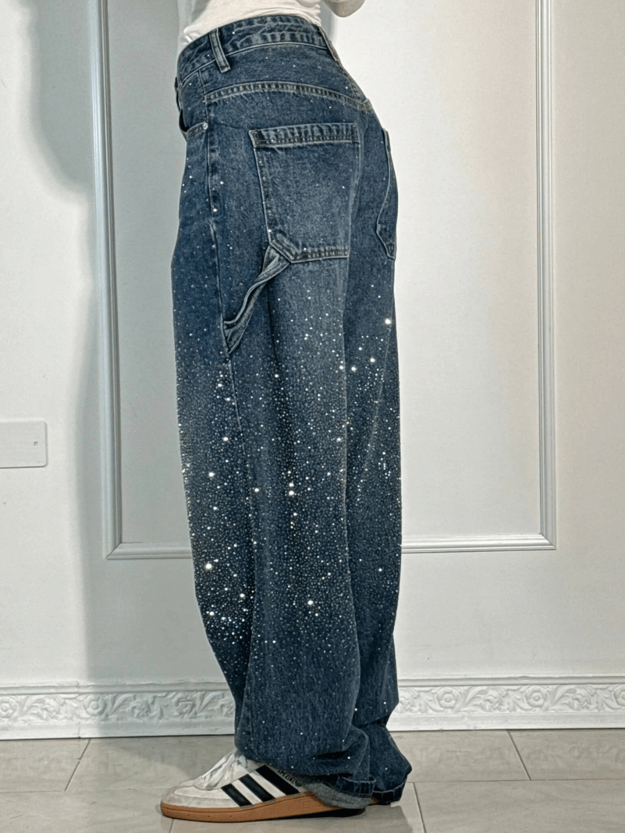 Elodie | Glitzernde Damen Jeans