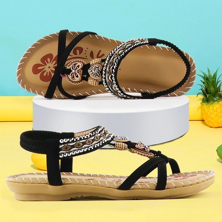 Noelia | Bequeme Boho-Sandalen