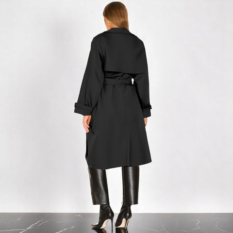 Vespera | Stilvoller eleganter Trenchcoat - BXRLIN